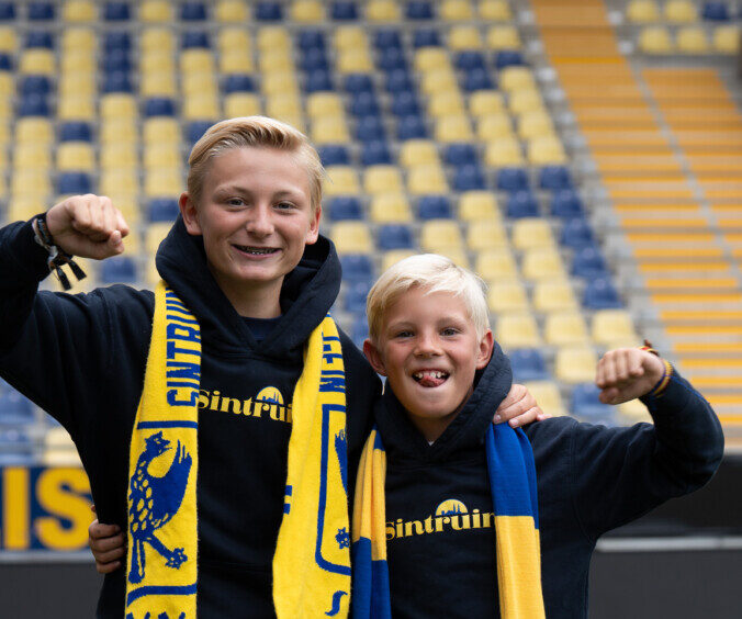 STVV - spionkop - kinderspionkop - jeugdfans - kindvriendelijk- voetbal - stayen - sint truiden - sintruinbegot - kanaries